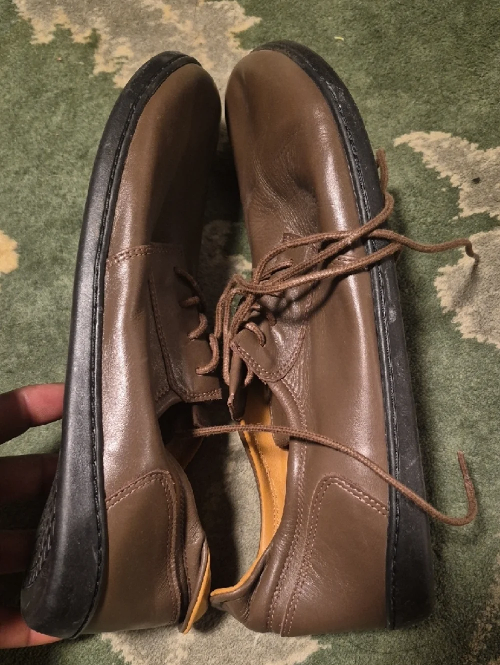 Men's Brown Leather Chukka Boots - Casual Lace-Up